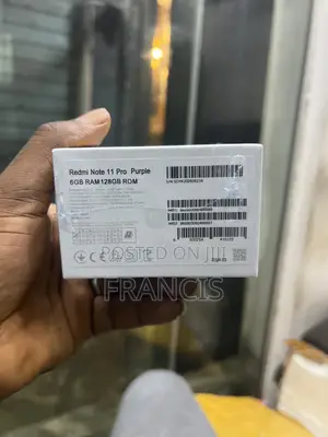 New Xiaomi Redmi Note 11 Pro 5G 128 GB Purple