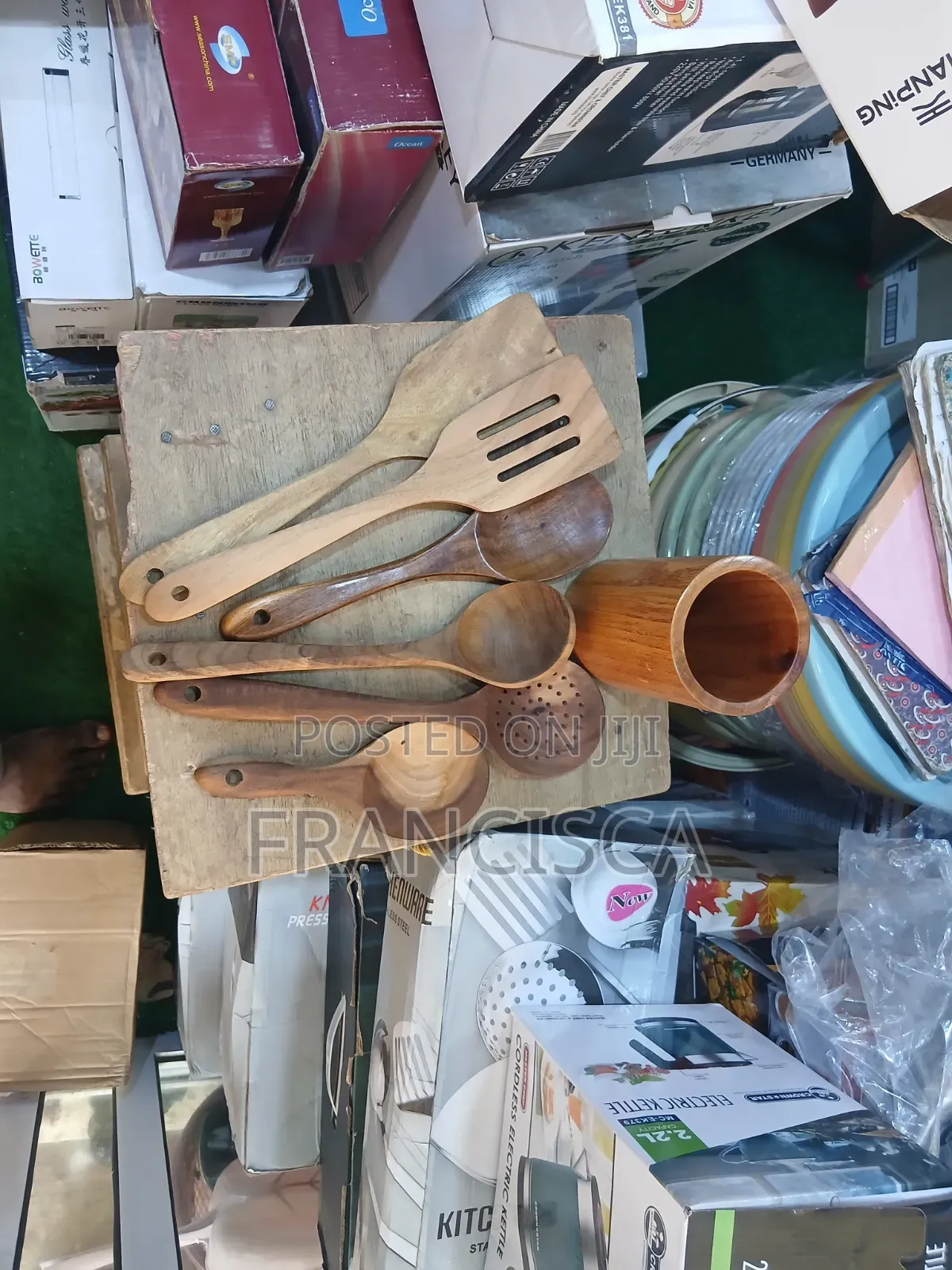 Wooden Cooking Spoon Set