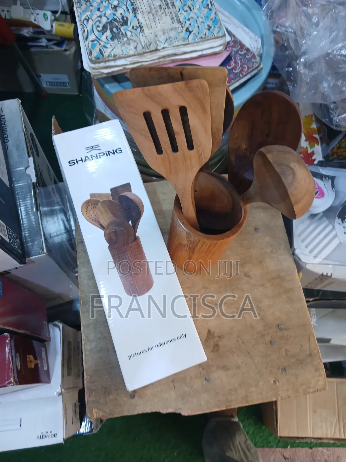 Wooden Cooking Spoon Set