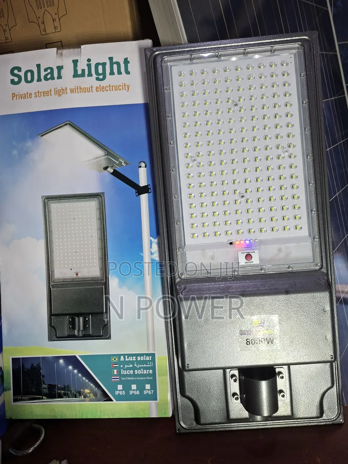 Original 8000w Solar Street Light