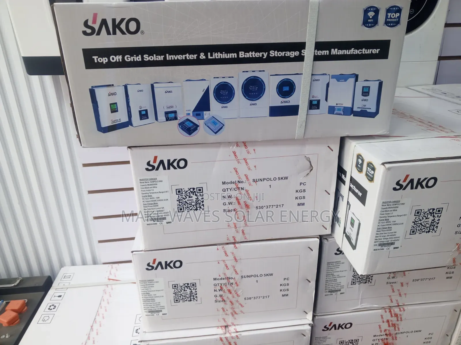 5kva 48v Solar Inverter Sako Top Off Grid