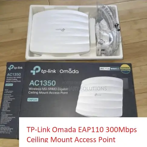 TP-Link Omada EAP110 300Mbps Ceiling Mount Access Point