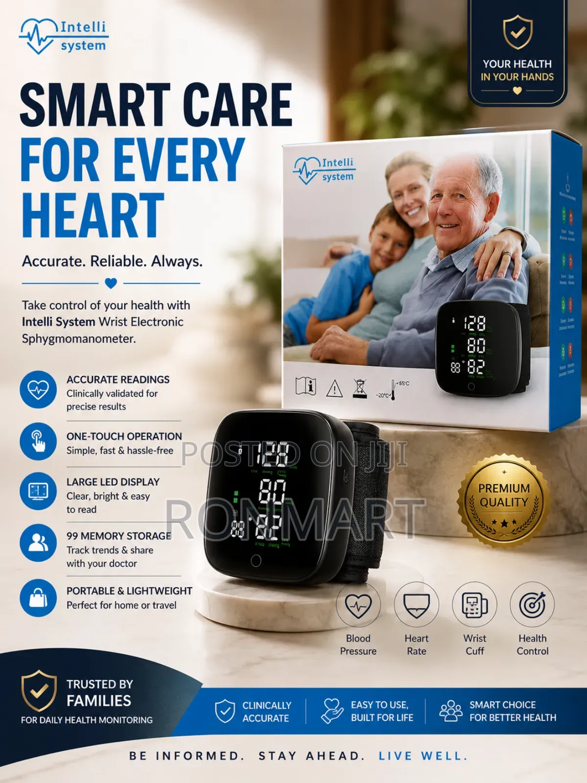 BP Machine Smart Wristband