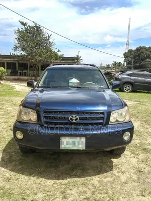 Toyota Highlander V6 AWD 2002 Blue