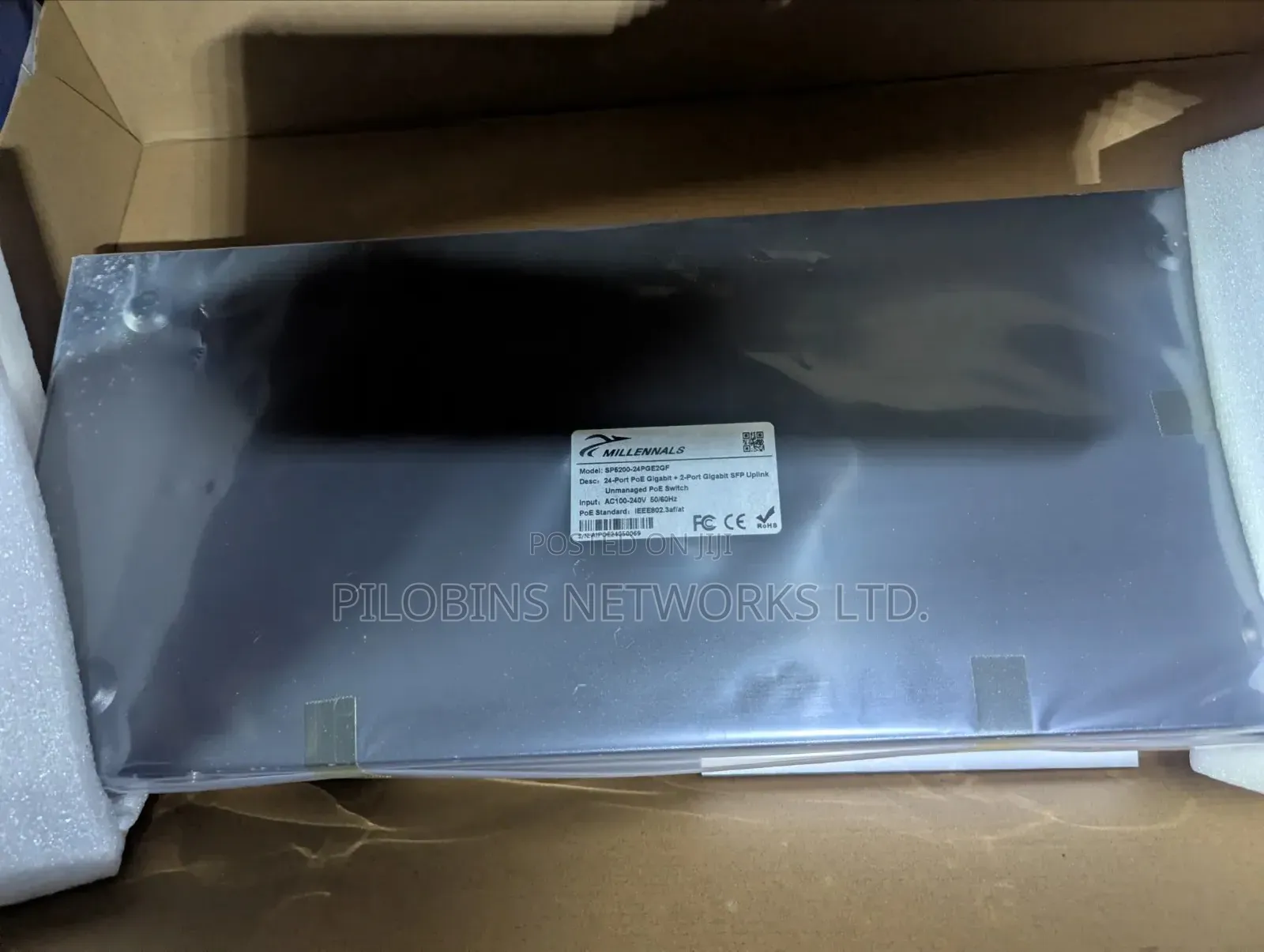 24 Ports Gigabits PoE Unmanaged Switch