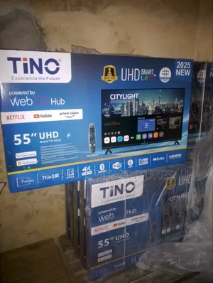 Timo Smart TV 55 Inches With Free Wall Mounted Hanger