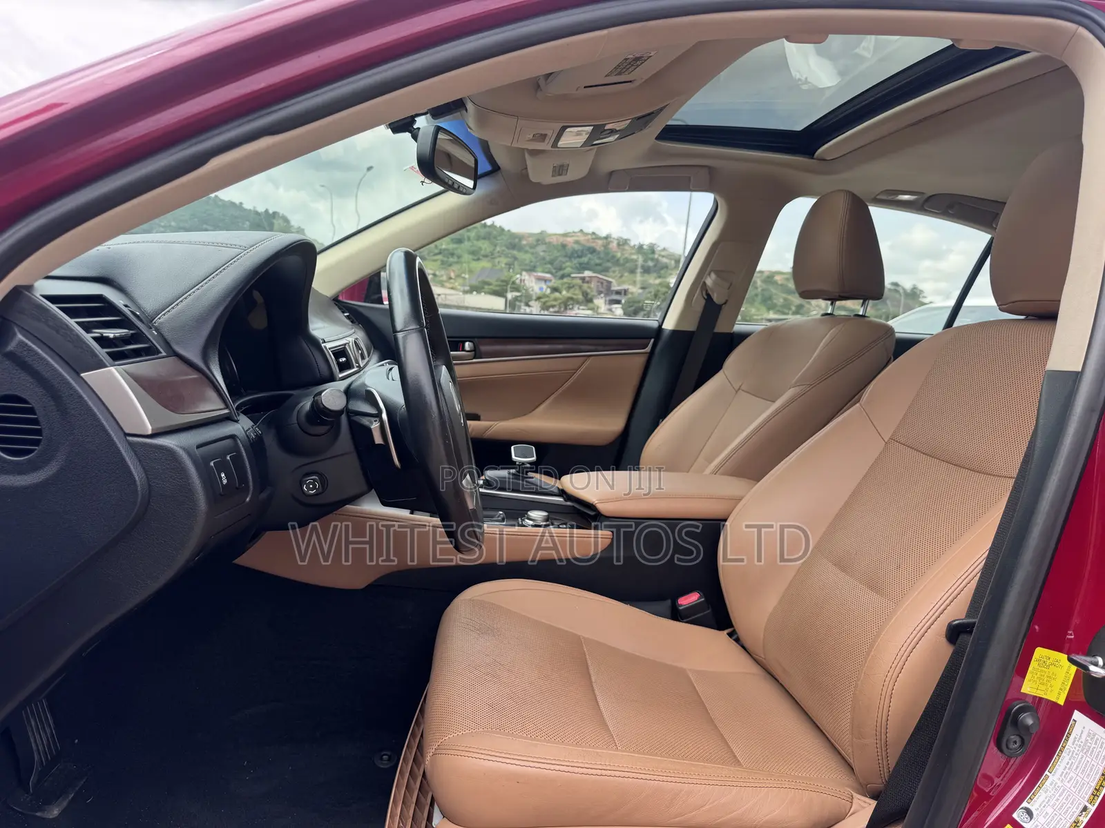 Lexus GS 350 2014 Red