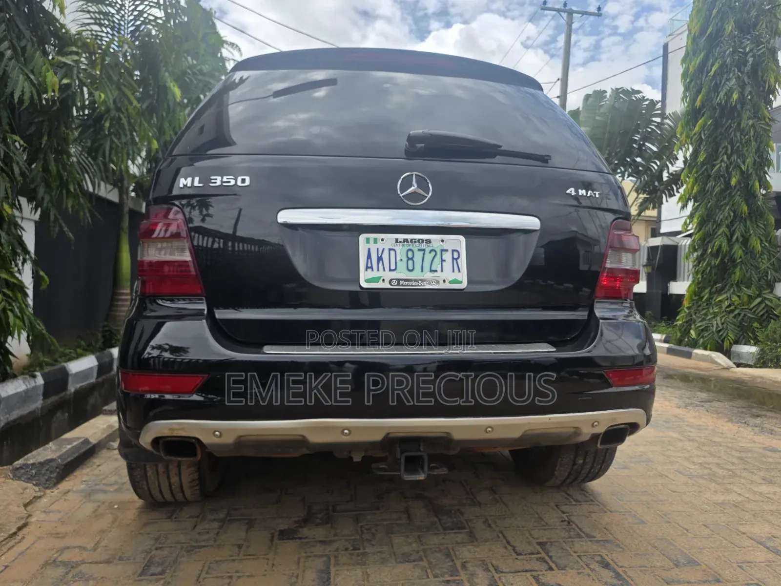 Mercedes-Benz M Class 2012 Black