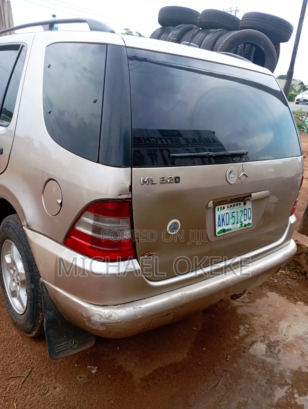 Mercedes-Benz M Class 2004 Beige