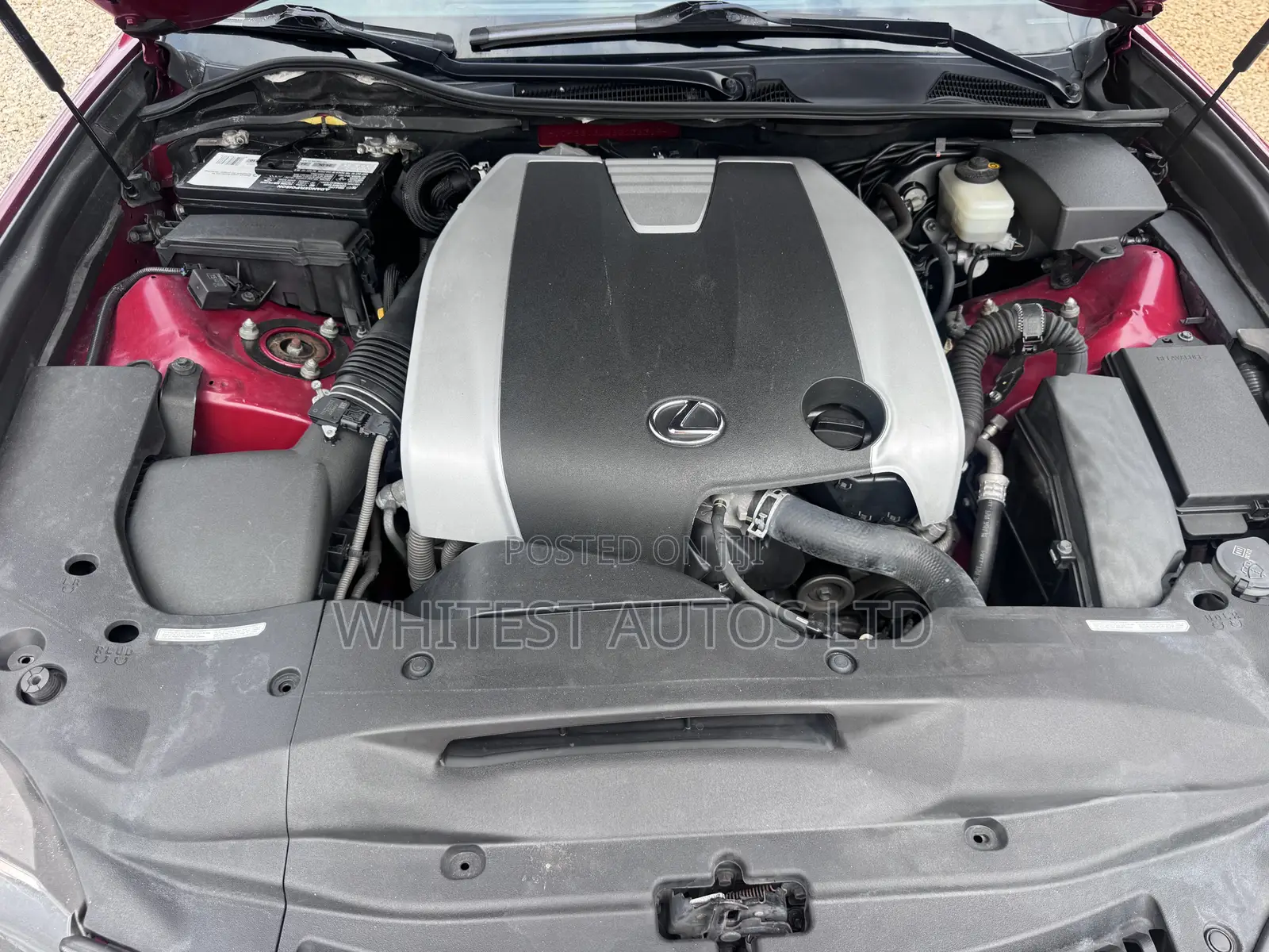 Lexus GS 350 2014 Red