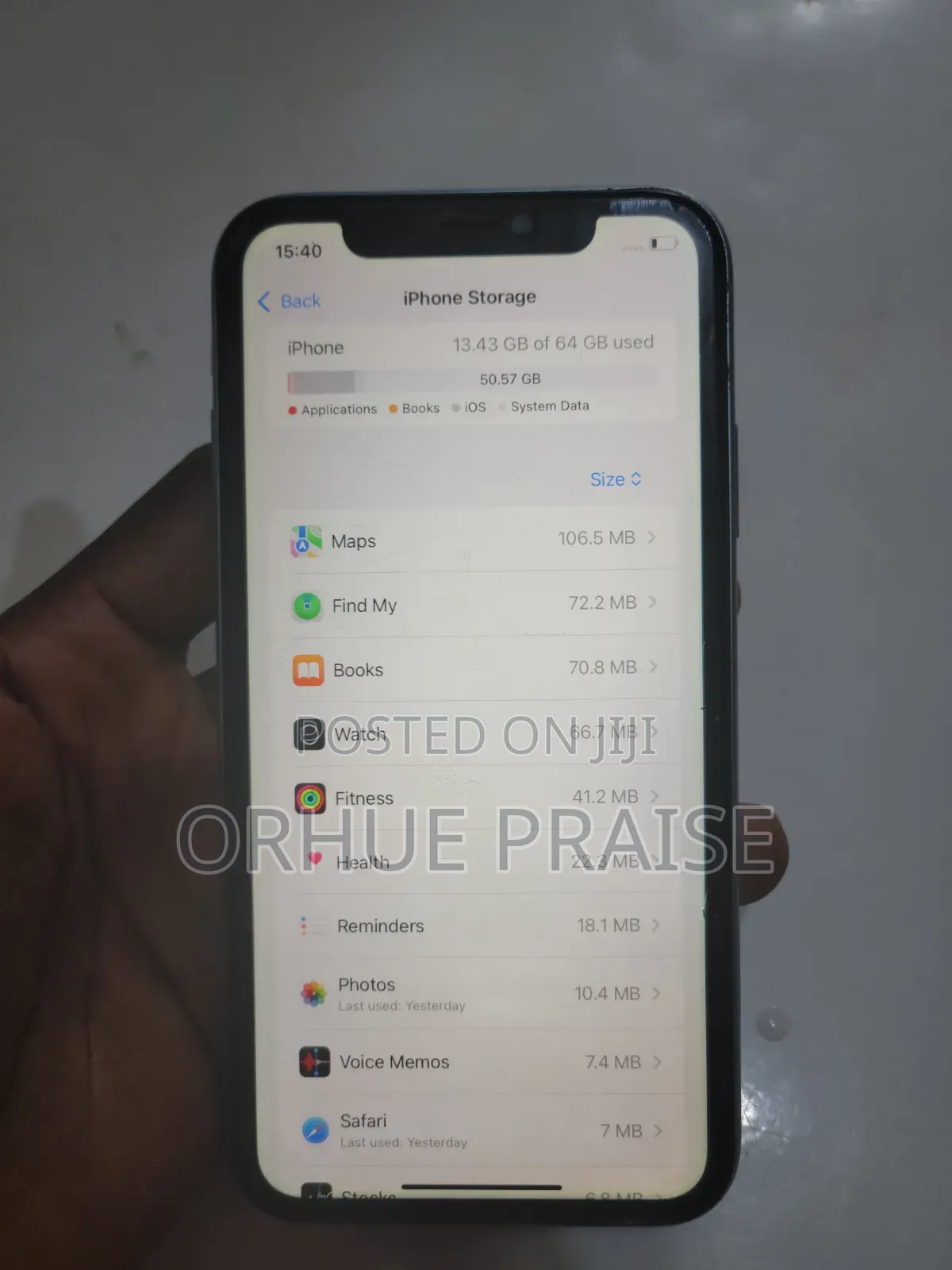 Apple iPhone XR 64 GB Blue