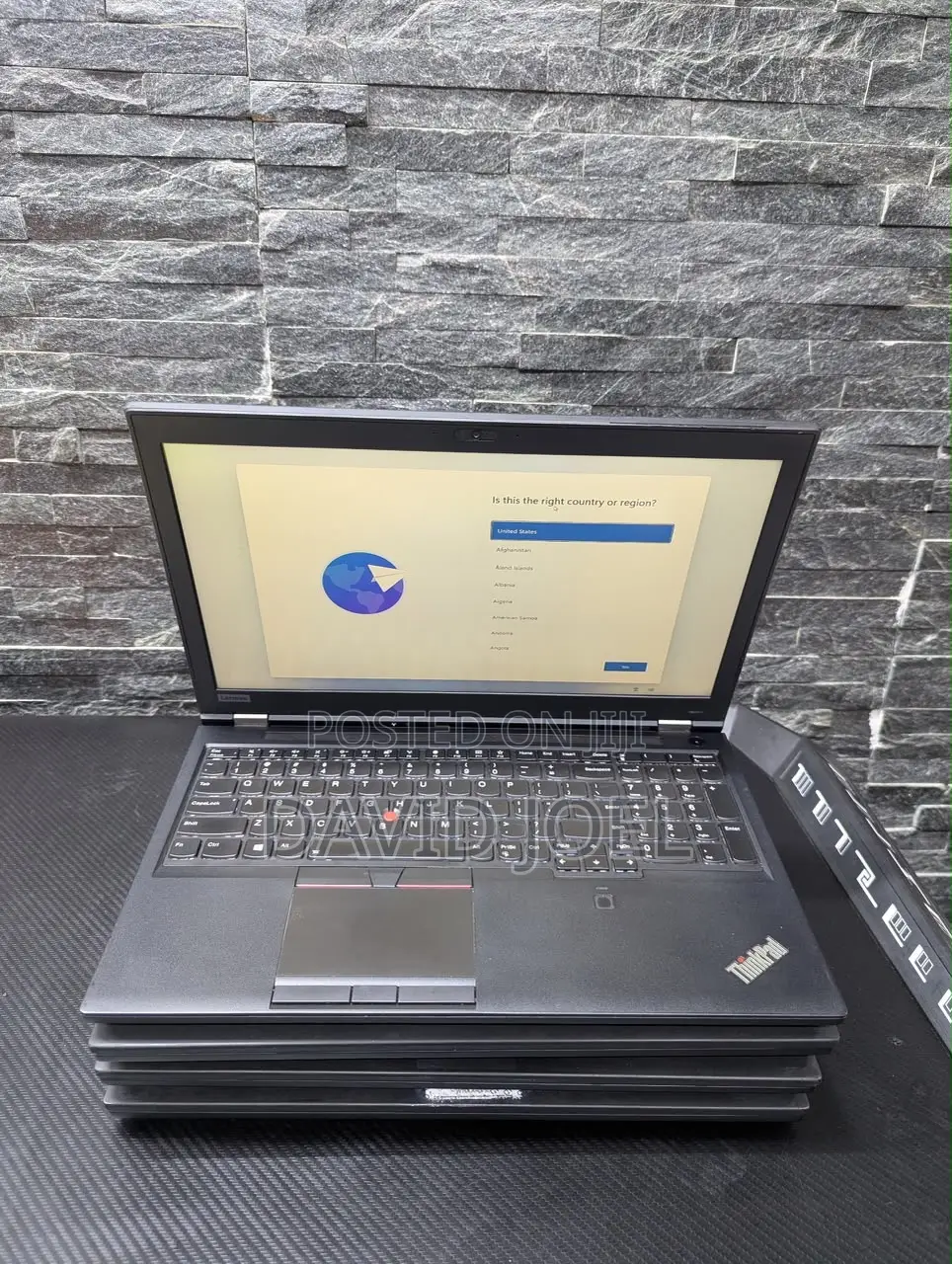 Laptop Lenovo ThinkPad P52 16GB Intel Core i7 SSD 512GB