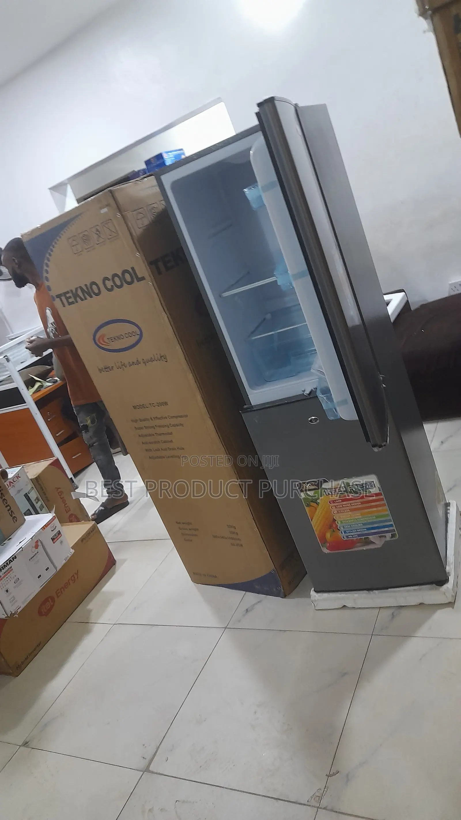 Ideal Household Refrigerator: Tekno Cool TC-200W (New)