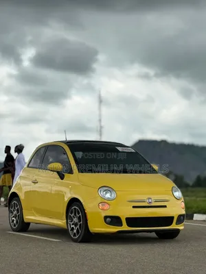 Fiat 500 2012 Yellow