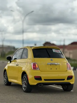 Fiat 500 2012 Yellow
