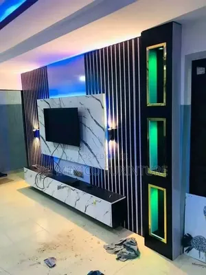 TV Console With Different Colors of Designs
