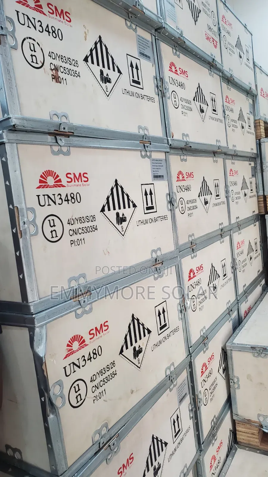 SMS 5kWh Lithium Battery (51.2V 100Ah)