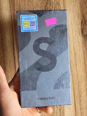 New Samsung Galaxy S22+ 5G 256 GB Black