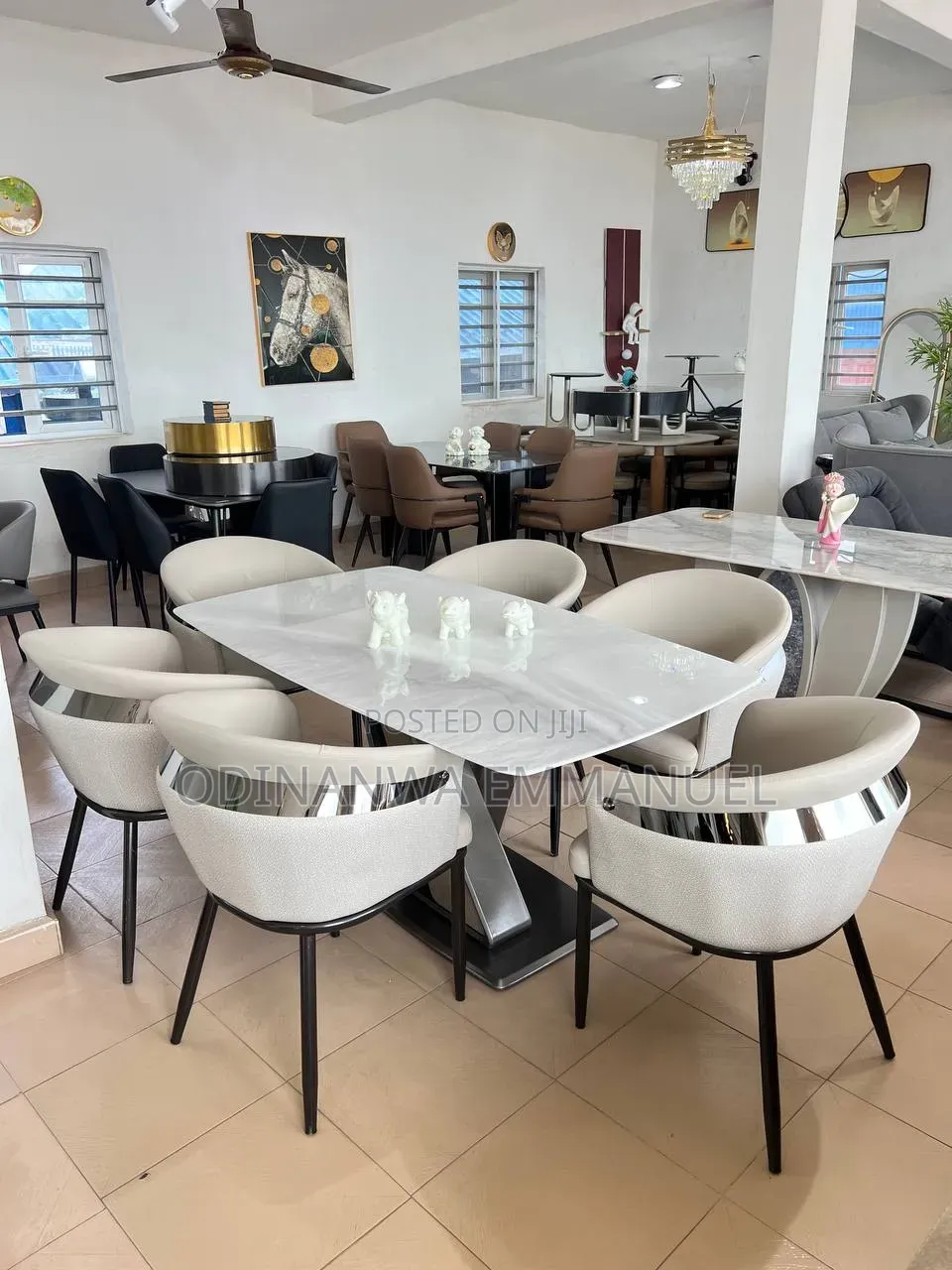 Marble Top Dining by 6