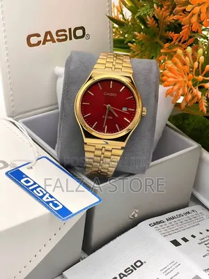 Casio Chain Wristwatch Quartz Movement (Battery Power )