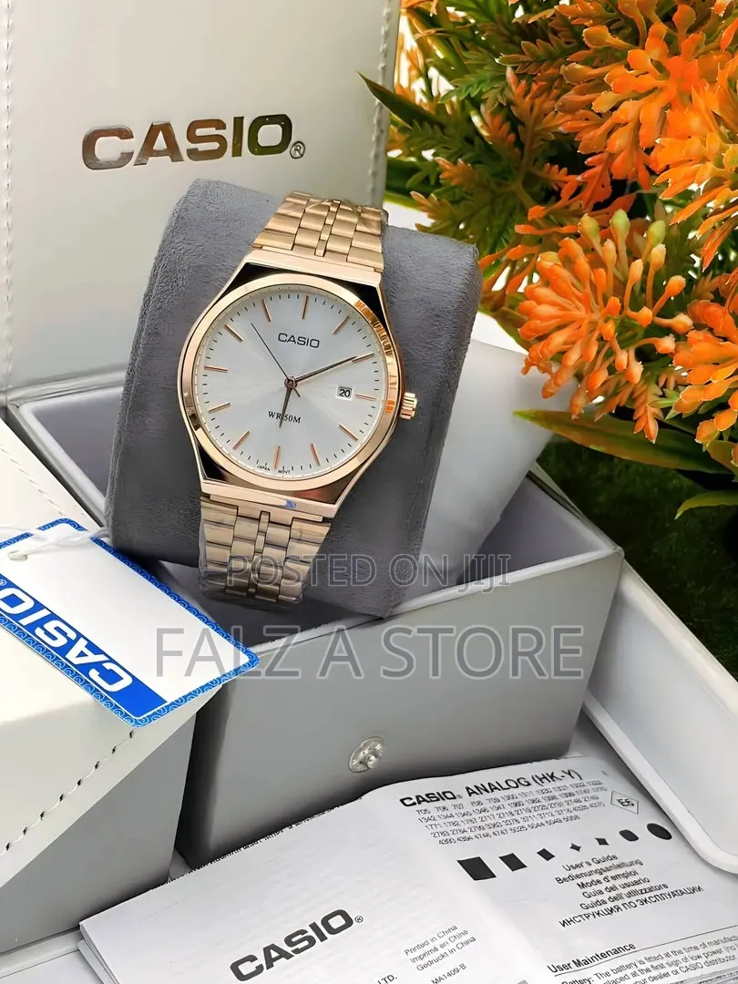 Casio Chain Wristwatch Quartz Movement (Battery Power )