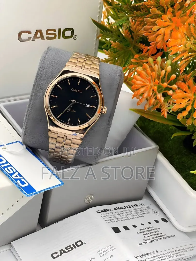 Casio Chain Wristwatch Quartz Movement (Battery Power )