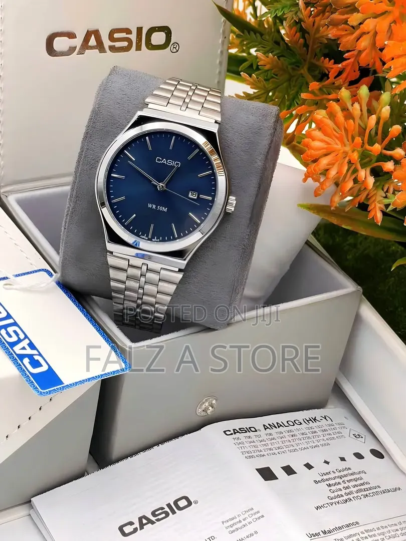 Casio Chain Wristwatch Quartz Movement (Battery Power )