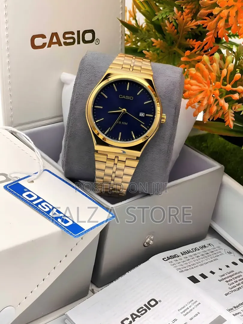 Casio Chain Wristwatch Quartz Movement (Battery Power )