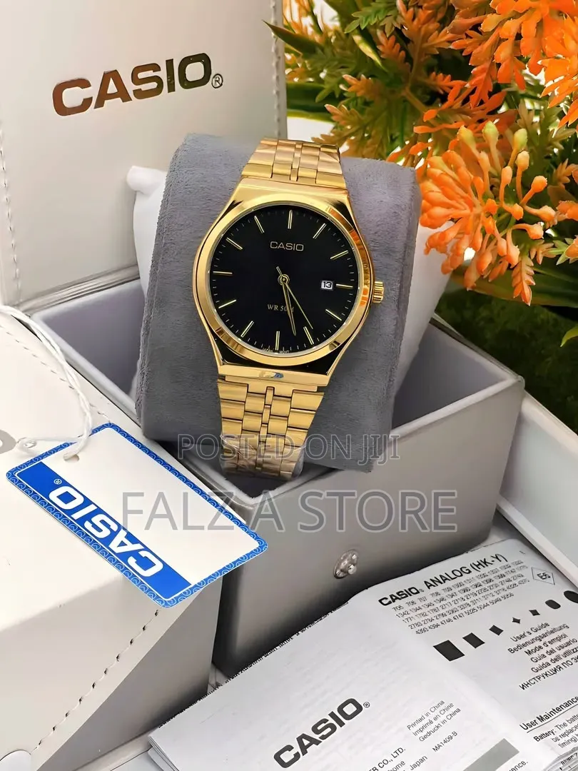 Casio Chain Wristwatch Quartz Movement (Battery Power )