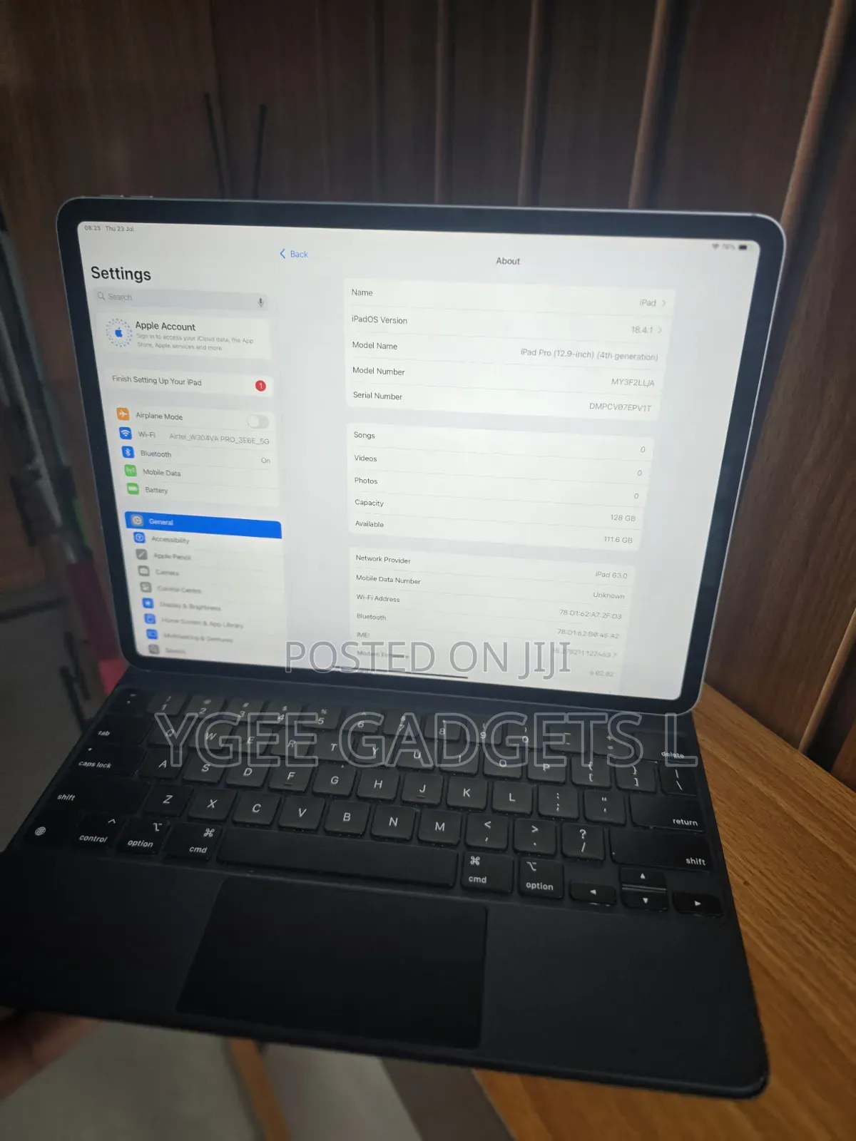 Apple iPad Pro 12.9 (2020) 128 GB Silver