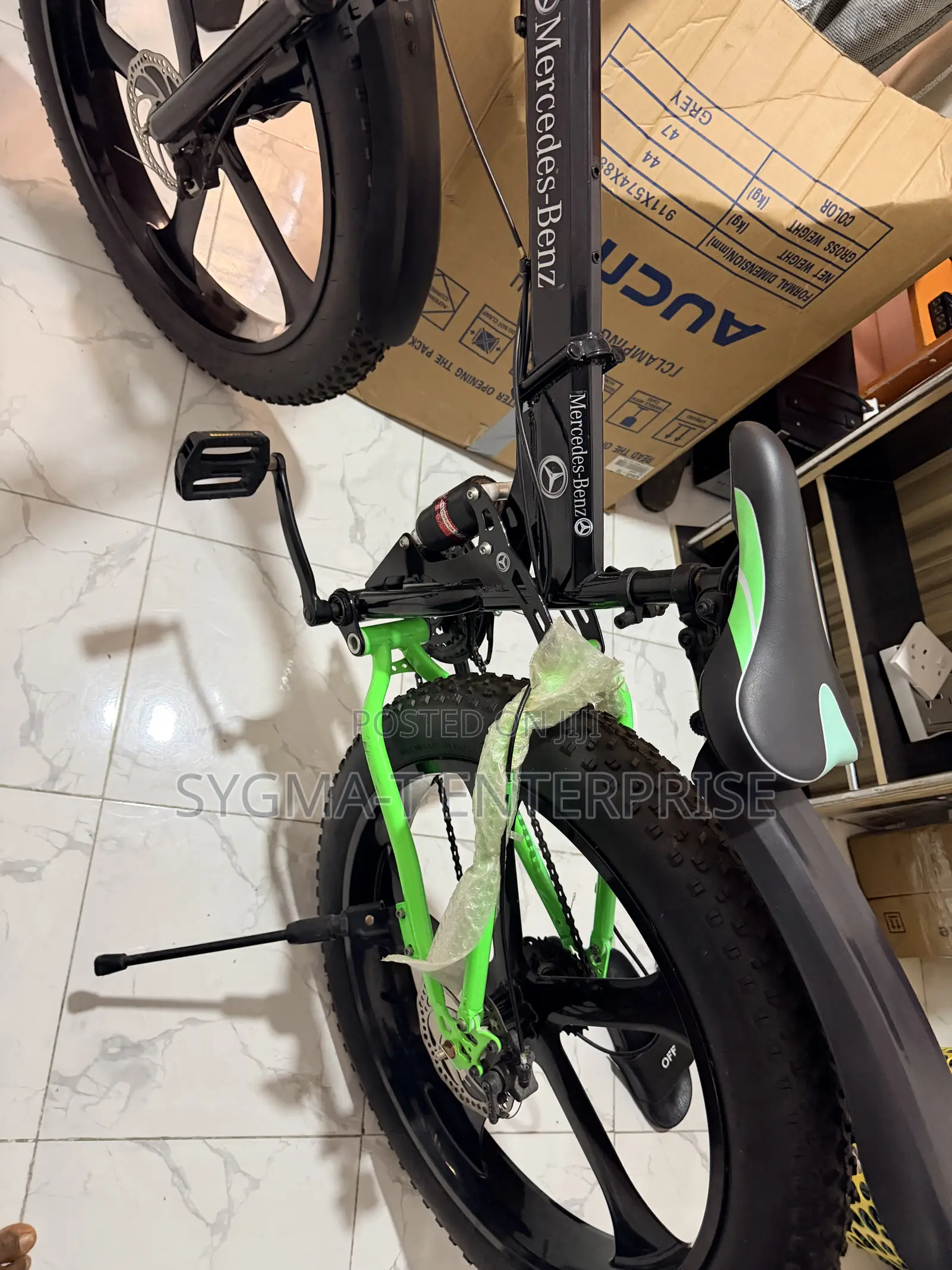 Foldable Mercedes Benz Bicycle