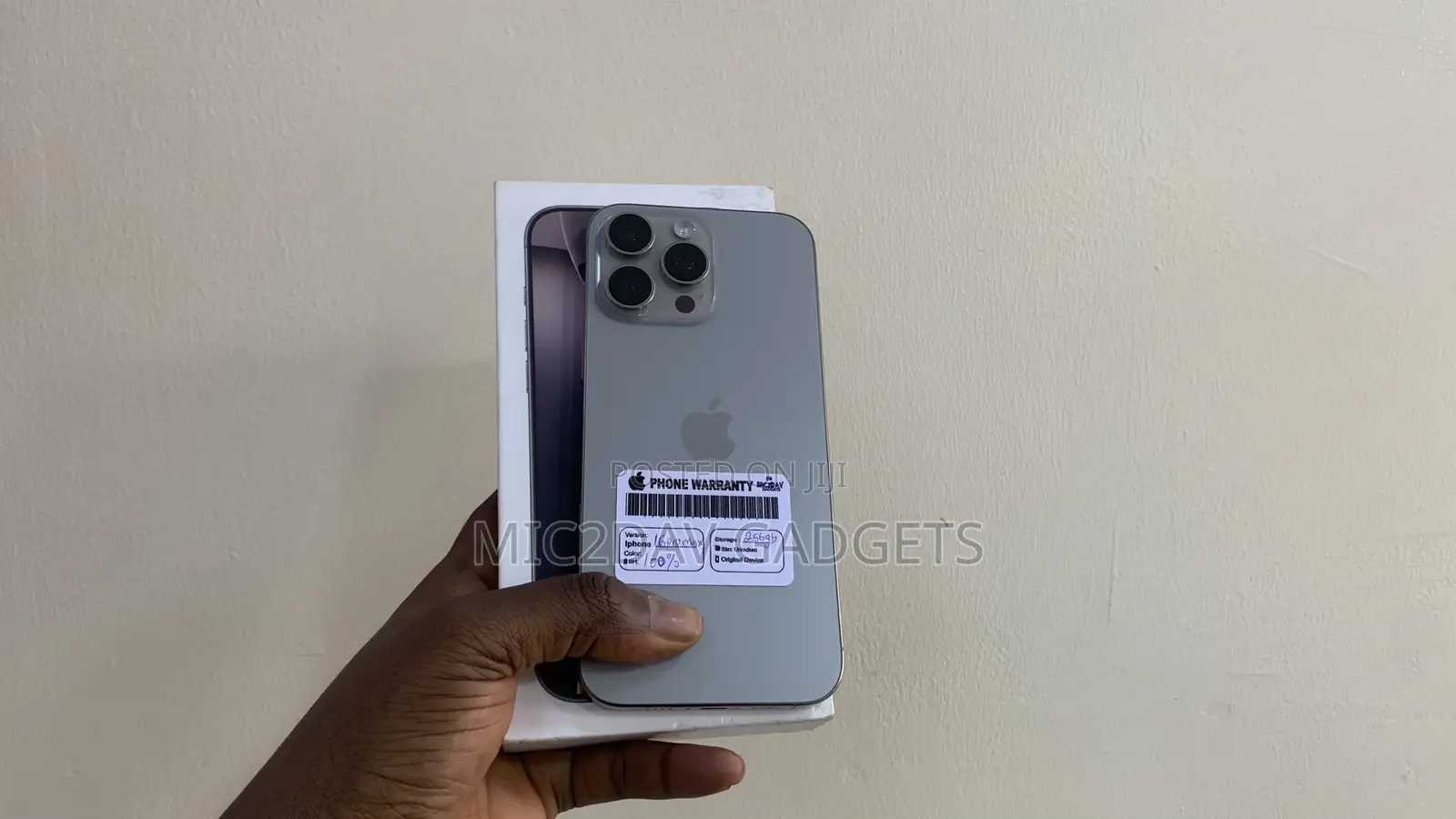 Apple iPhone 16 Pro Max 256 GB Gray