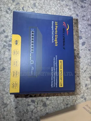 MILLENNALS 8 Ports Gigabits Managed PoE Switch