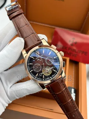 Patek Philip Leather Strap Automatic