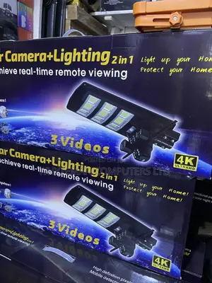 Ultra HD 450W Ai Solar Camera Plus Lighting 2-in-1