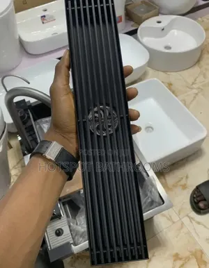 Matte Black Floor Drain, SUS304 Stainless Steel