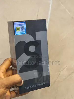 New Samsung Galaxy S21 Ultra 5G 256 GB Black