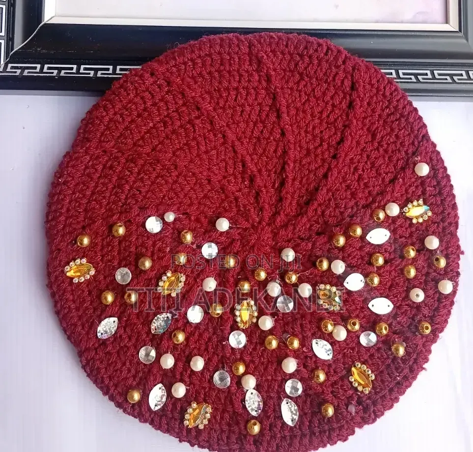 Luxury Crochet Beret