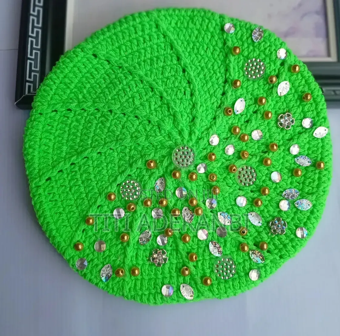 Luxury Crochet Beret