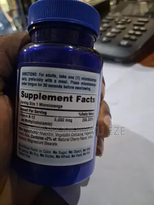 Puritan's Pride Methylcobalamin Vitamin B12 5000mcg