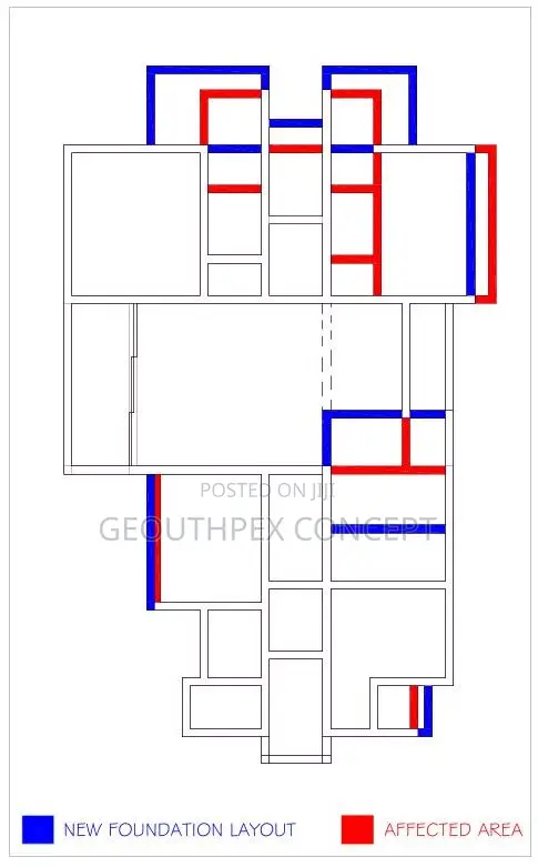 Construction Deviates From Architectural Design and Lacks Airspace.