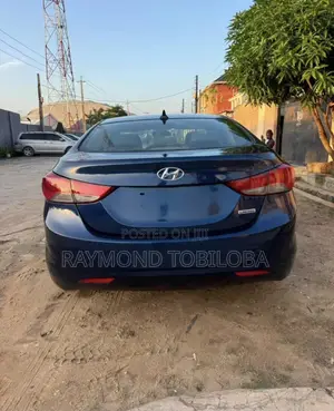 Hyundai Elantra 2013 Blue