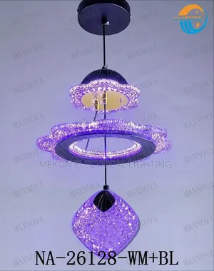 Crystal Led Pendants