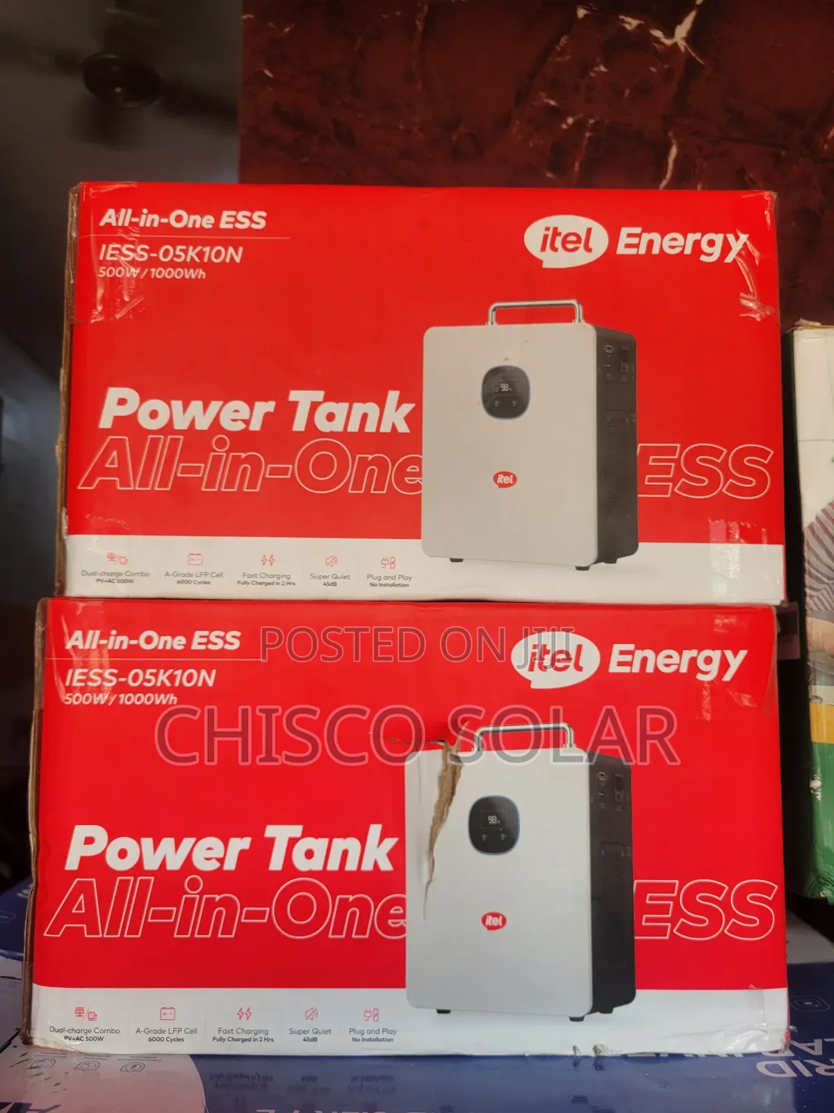 500w Itel Solar Generator