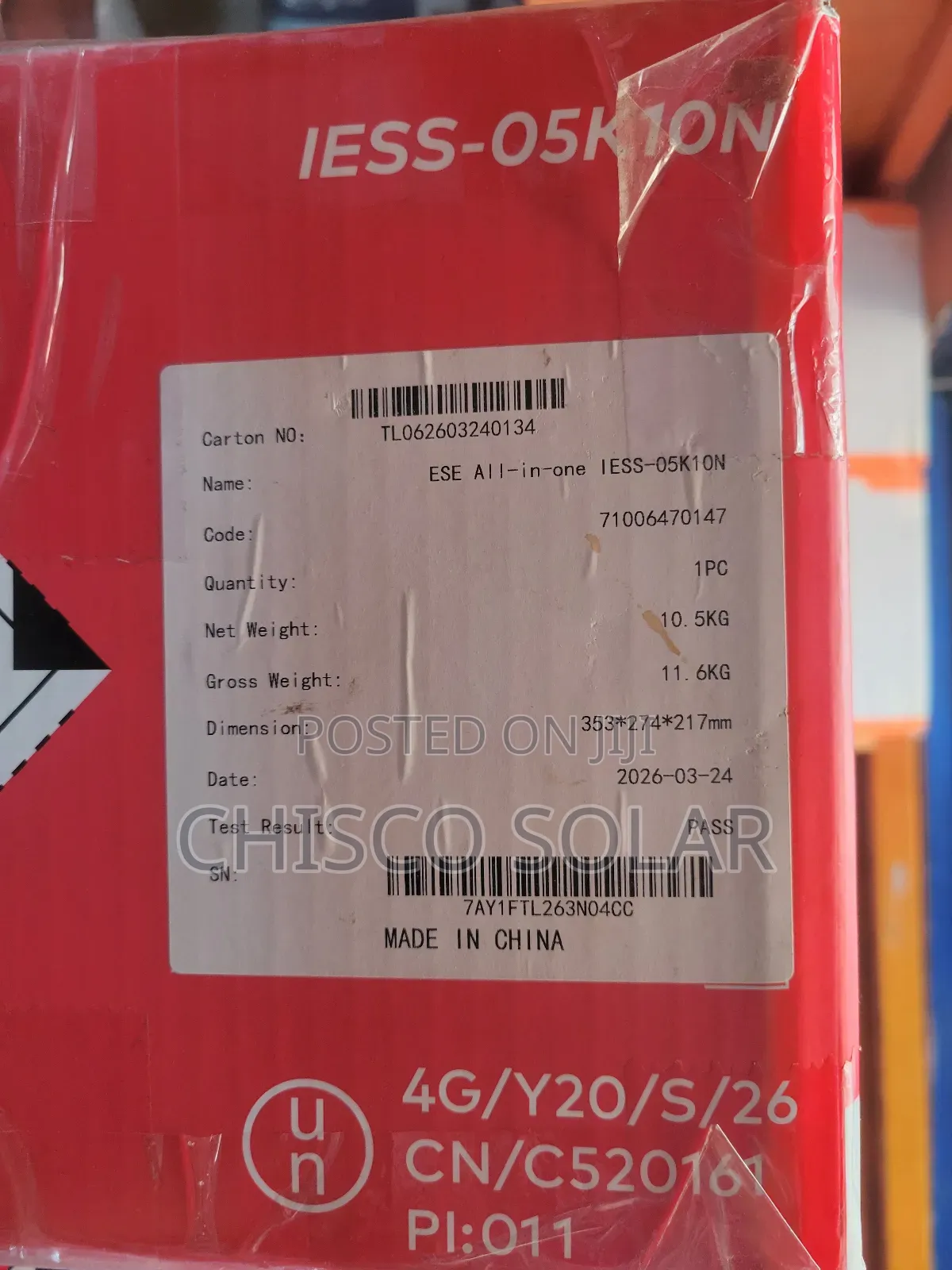 500w Itel Solar Generator