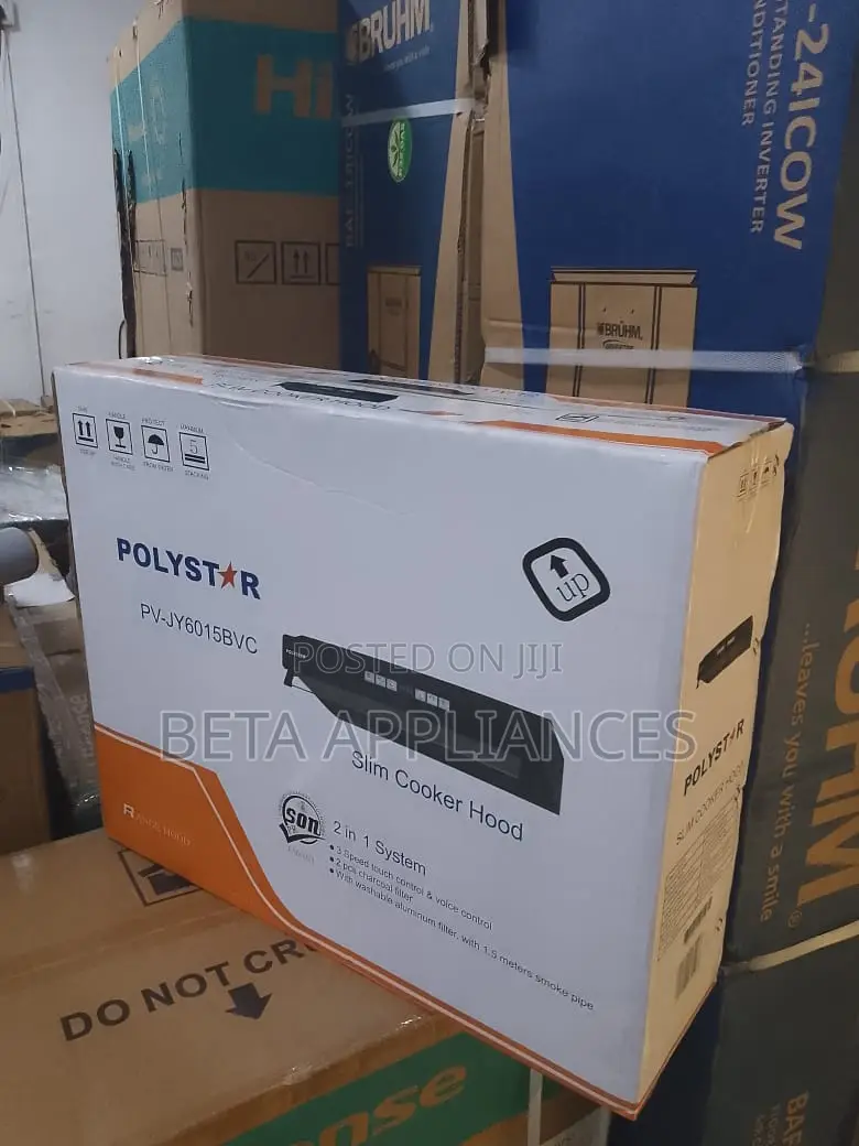 Polystar 60cm Dual Vent Cooker Hood