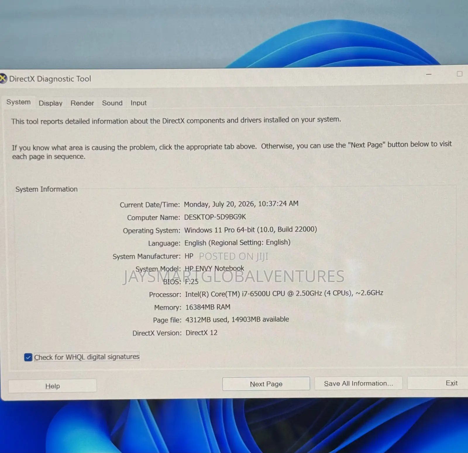 Laptop HP Envy 17 16GB Intel Core i7 SSD 512GB