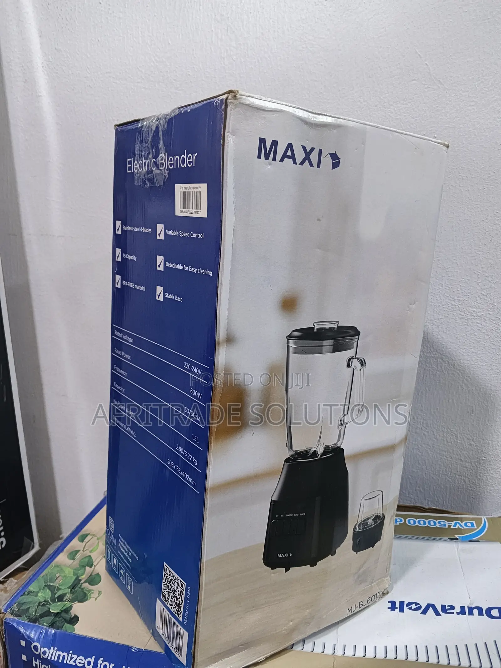 Maxi MJ-BL6013W Easy Blend Kitchen Appliance