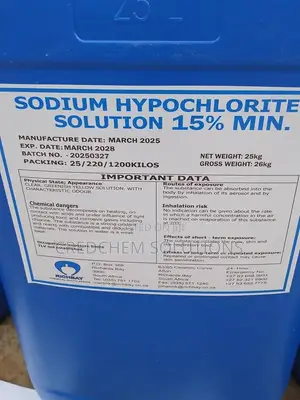 Sodium Hydrochlorite Solution (NaOcl)