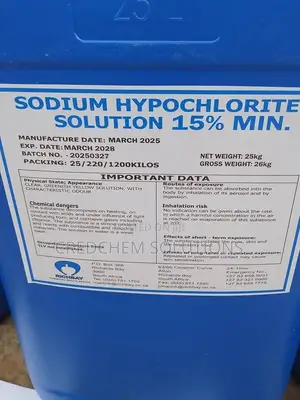 Sodium Hydrochlorite Solution (NaOcl)